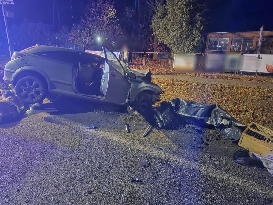 Tragiczny koniec niedzieli. Na krajowej dziesiątce zginął 22-latek